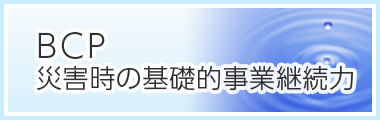 BCP 災害時の基礎的事業継続力